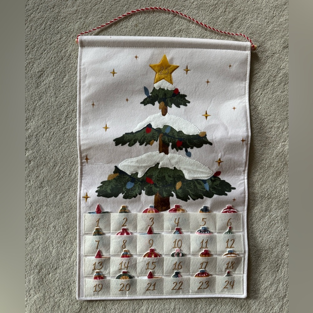 NEVER USED countdown to Christmas calendar from Target